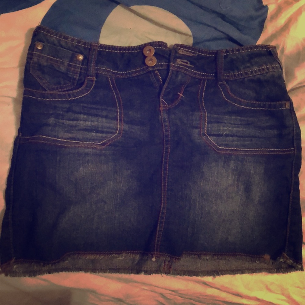 Denim jean skirt- only worn once